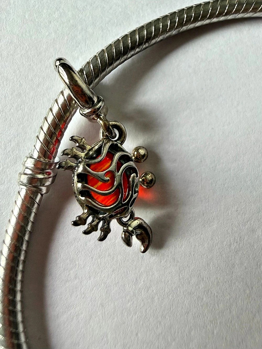 PANDORA Disney The Little Mermaid Ariel Dangle Charm Bracelet Silver - Picture 5 of 7